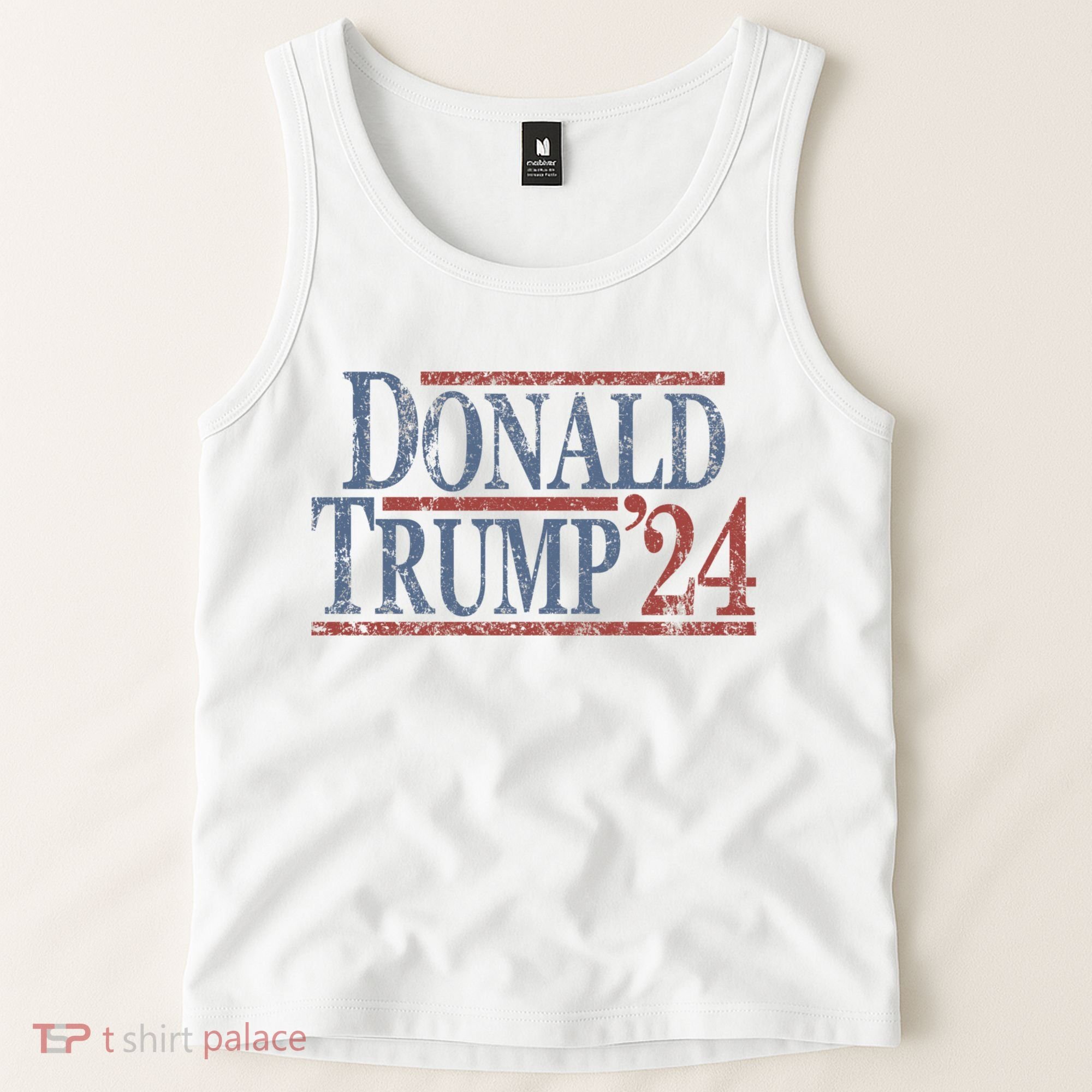 Distressed Donald Trump 2024 Tank Top