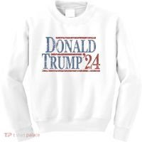 Distressed Donald Trump 2024 Kids Sweatshirt thumb 0