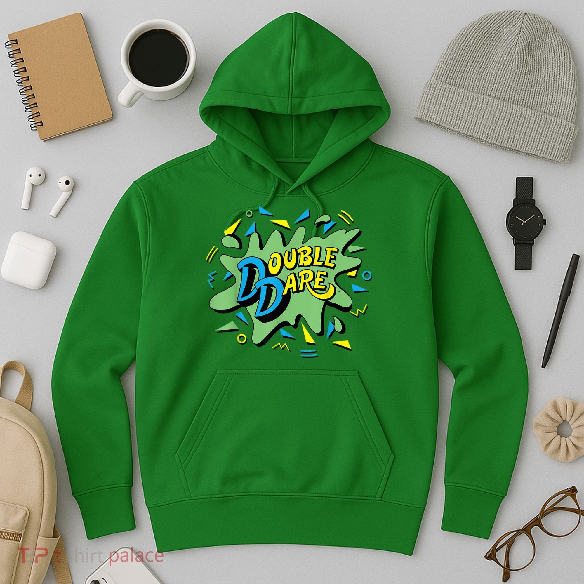 Double Dare TV Show Logo Hoodie