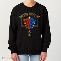 Dueling Dragons Tribute Defunct Roller Coaster Women's Sweatshirt thumb 0