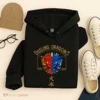 Dueling Dragons Tribute Defunct Roller Coaster Hoodie thumb 4