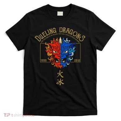 Dueling Dragons Tribute Defunct Roller Coaster T-Shirt
