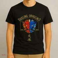 Dueling Dragons Tribute Defunct Roller Coaster T-Shirt thumb 3