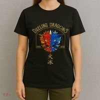 Dueling Dragons Tribute Defunct Roller Coaster T-Shirt thumb 4