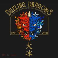 Dueling Dragons Tribute Defunct Roller Coaster Mousepad thumb 1