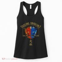 Dueling Dragons Tribute Defunct Roller Coaster Women's Tank Top thumb 0