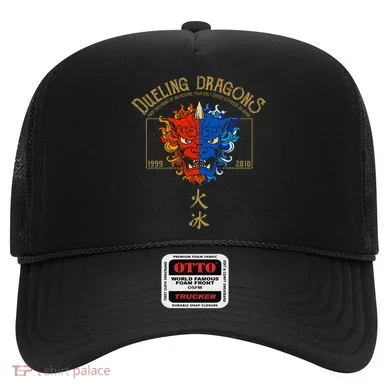 Dueling Dragons Tribute Defunct Roller Coaster Hat