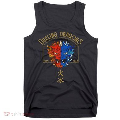 Dueling Dragons Tribute Defunct Roller Coaster Tank Top