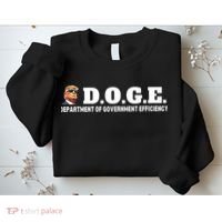 D.O.G.E. Doge Trump Department Of Government Efficiency Sweatshirt thumb 2