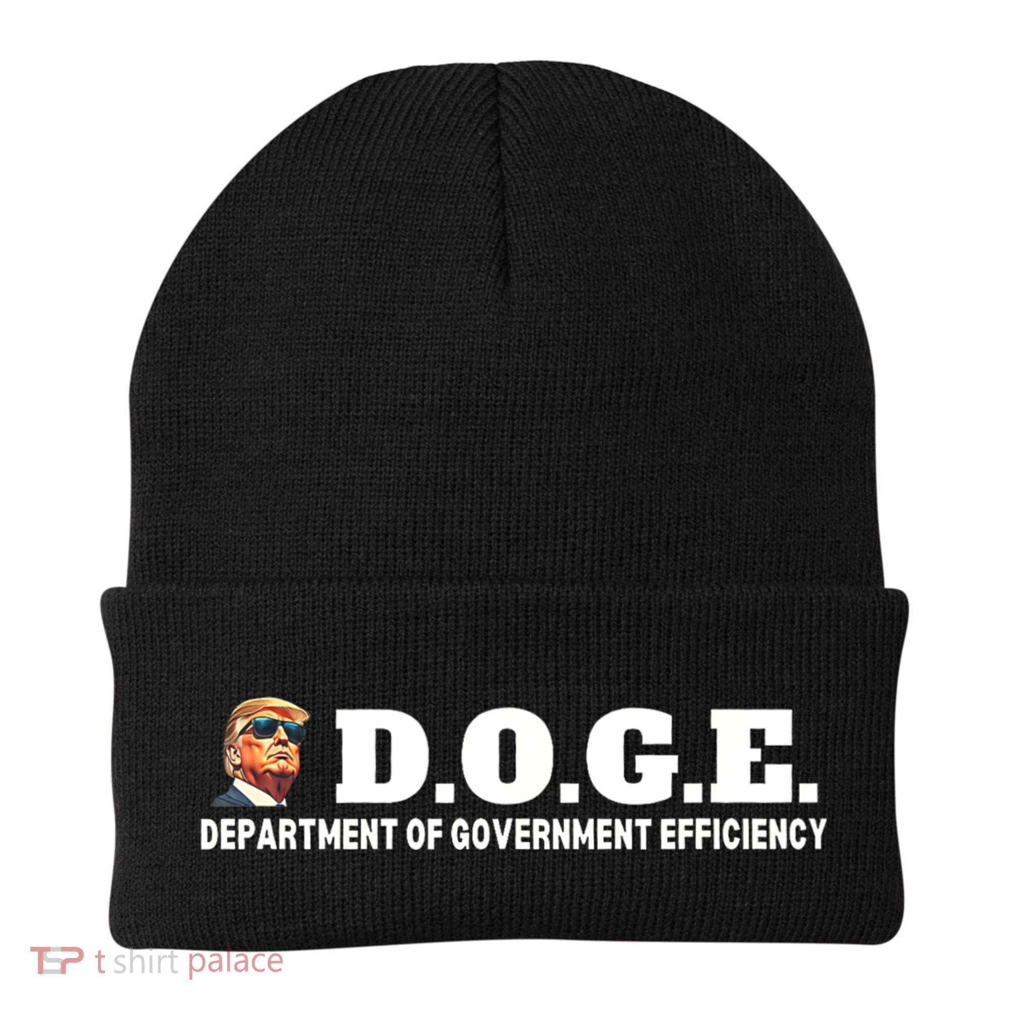 D.O.G.E. Doge Trump Department Of Government Efficiency Beanie