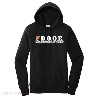 D.O.G.E. Doge Trump Department Of Government Efficiency Women's Hoodie