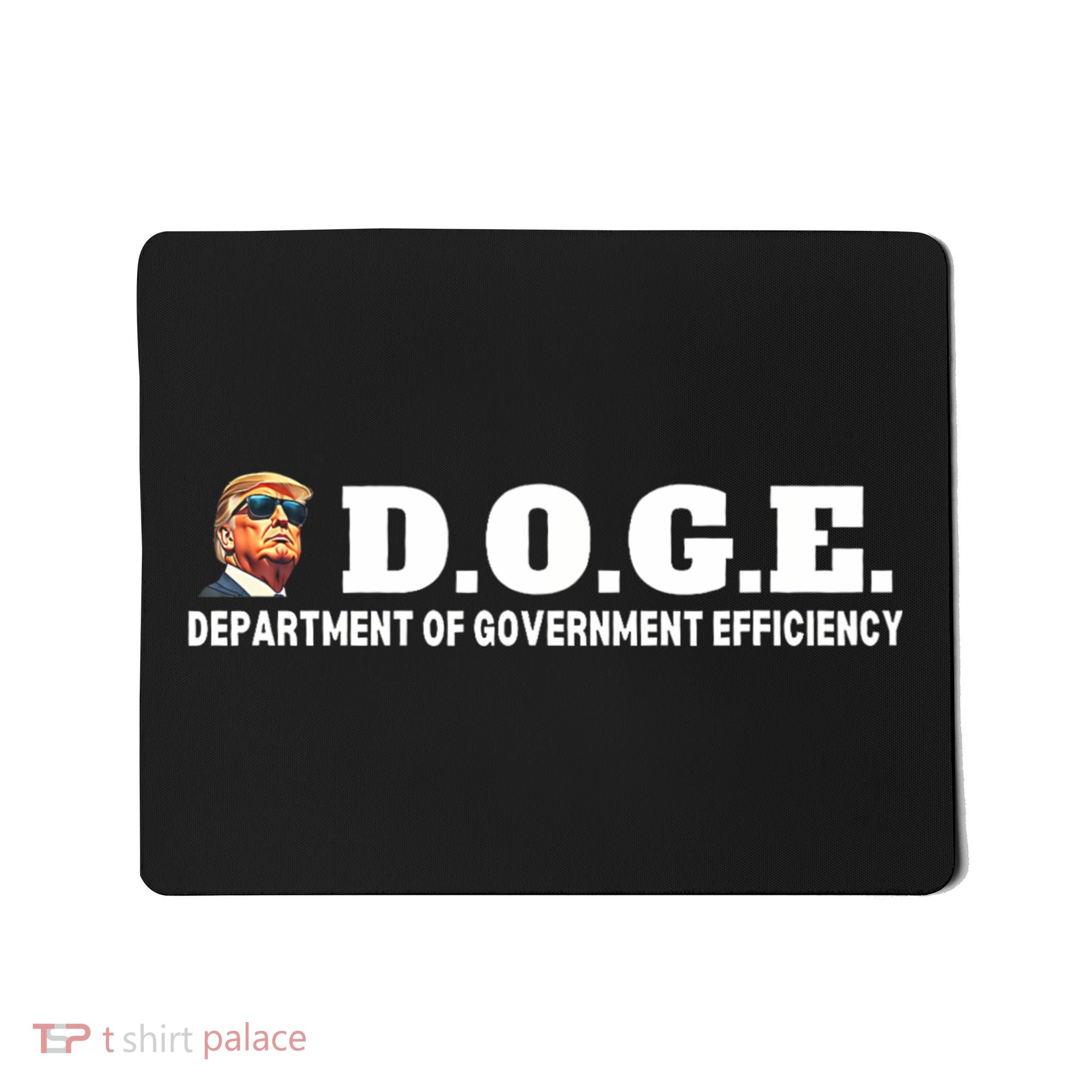D.O.G.E. Doge Trump Department Of Government Efficiency Mousepad