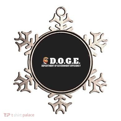 D.O.G.E. Doge Trump Department Of Government Efficiency Ornament