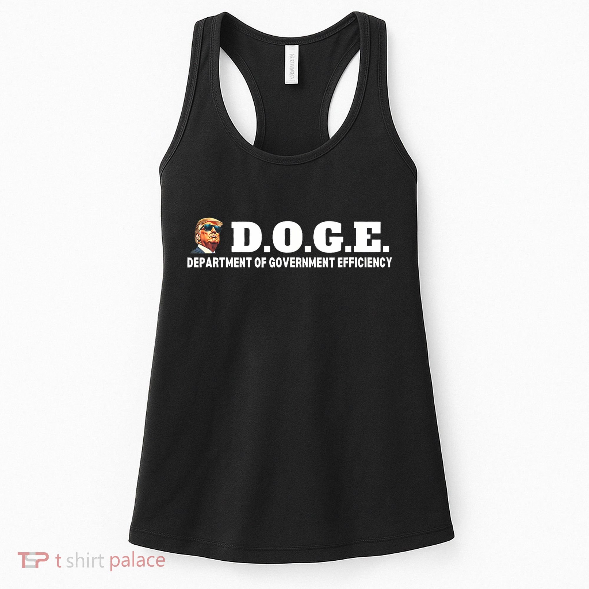 D.O.G.E. Doge Trump Department Of Government Efficiency Women's Tank Top