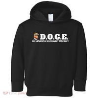 D.O.G.E. Doge Trump Department Of Government Efficiency Toddler Hoodie thumb 0