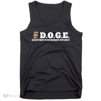 D.O.G.E. Doge Trump Department Of Government Efficiency Tank Top
