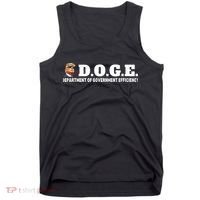 D.O.G.E. Doge Trump Department Of Government Efficiency Tank Top thumb 0