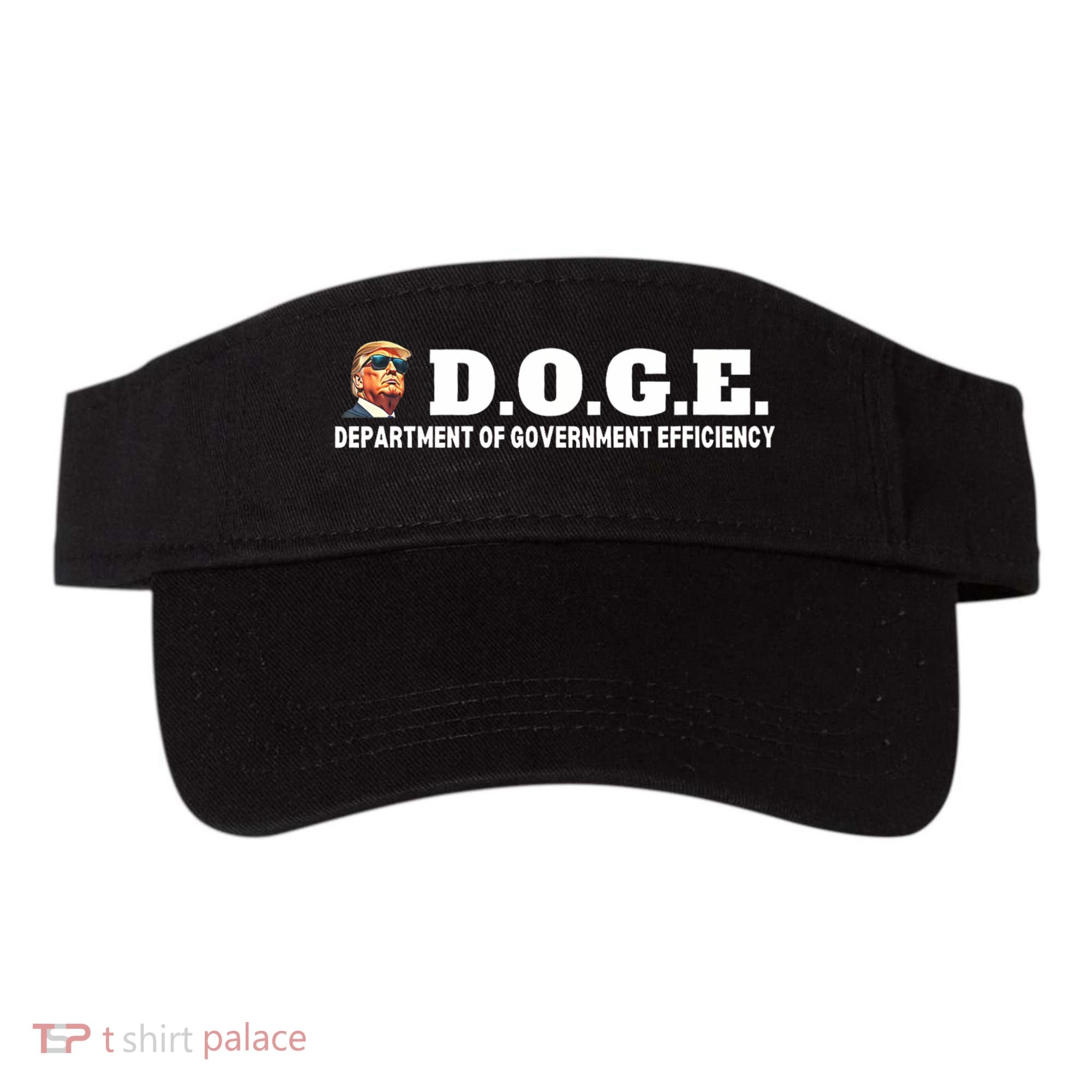 D.O.G.E. Doge Trump Department Of Government Efficiency Visor
