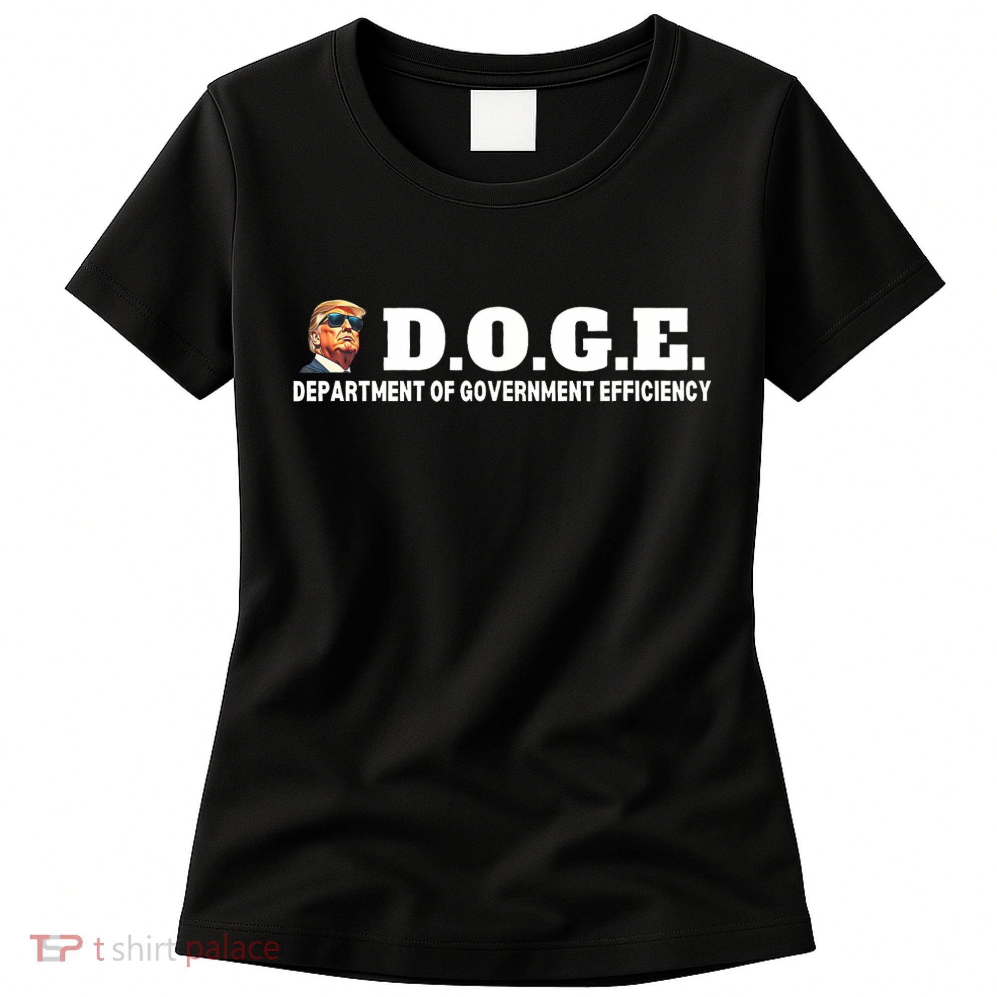 D.O.G.E. Doge Trump Department Of Government Efficiency Women's T-Shirt