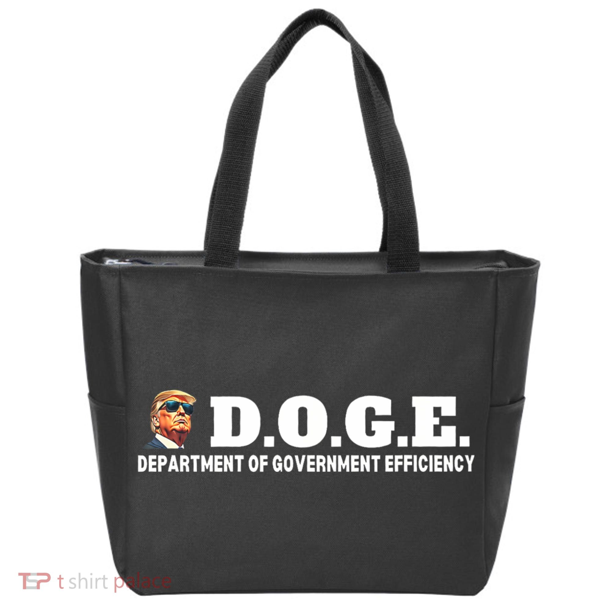 D.O.G.E. Doge Trump Department Of Government Efficiency Tote Bag