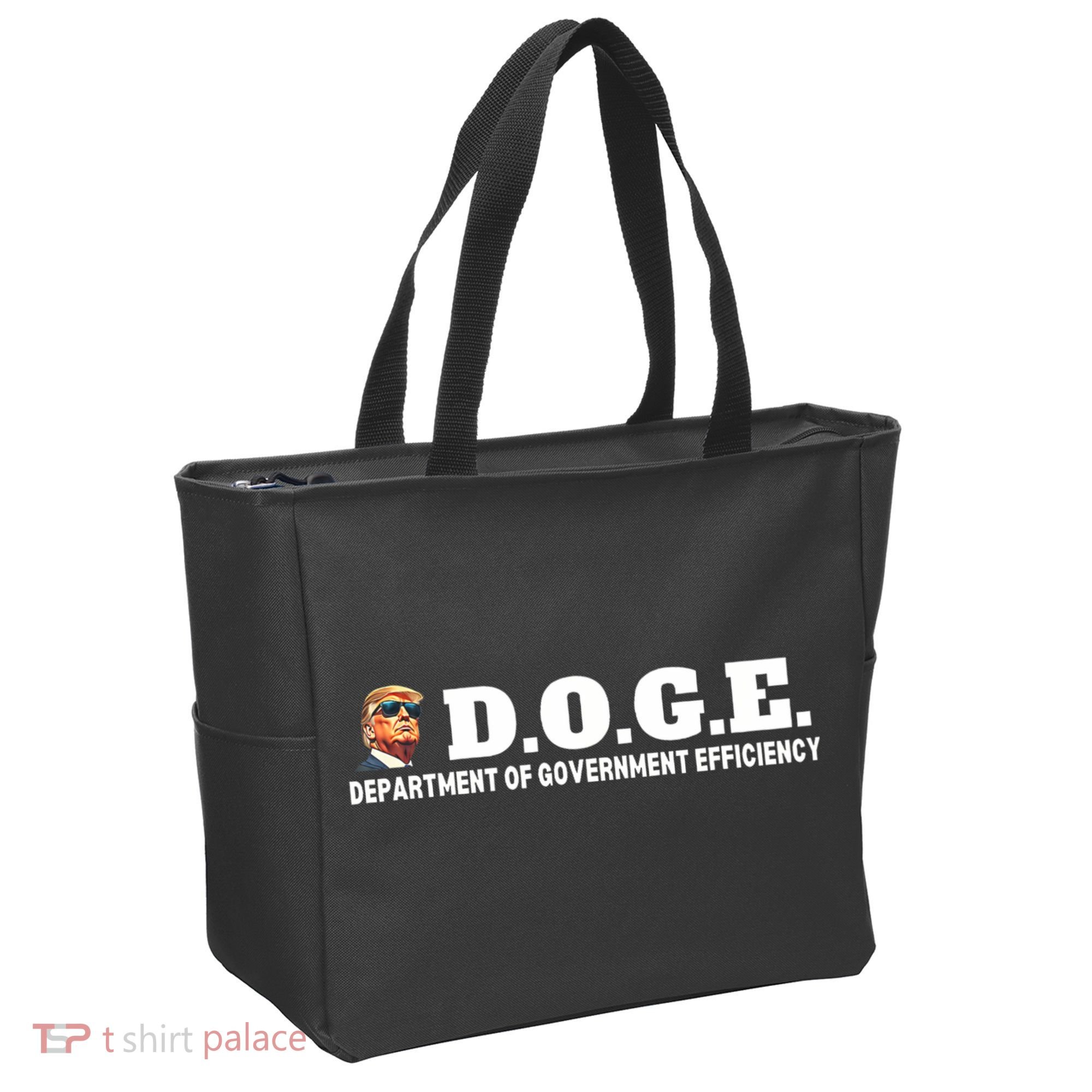D.O.G.E. Doge Trump Department Of Government Efficiency Tote Bag