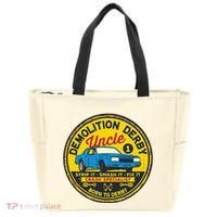 Demolition Derby Uncle Race Team Strip Smash Fix Tote Bag thumb 0