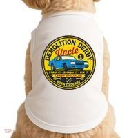 Demolition Derby Uncle Race Team Strip Smash Fix Doggie Tank thumb 0