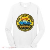 Demolition Derby Uncle Race Team Strip Smash Fix Long Sleeve Shirt thumb 0
