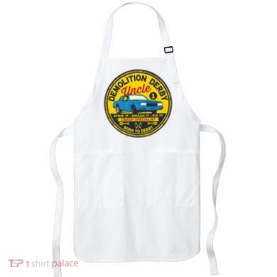 Demolition Derby Uncle Race Team Strip Smash Fix Apron