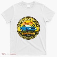Demolition Derby Uncle Race Team Strip Smash Fix T-Shirt thumb 0