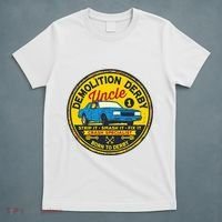 Demolition Derby Uncle Race Team Strip Smash Fix T-Shirt thumb 5