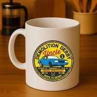 Demolition Derby Uncle Race Team Strip Smash Fix Coffee Mug thumb 4
