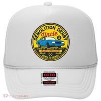 Demolition Derby Uncle Race Team Strip Smash Fix Hat thumb 0