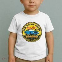 Demolition Derby Uncle Race Team Strip Smash Fix Toddler T-Shirt thumb 2