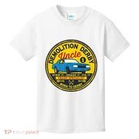 Demolition Derby Uncle Race Team Strip Smash Fix Kids T-Shirt thumb 0