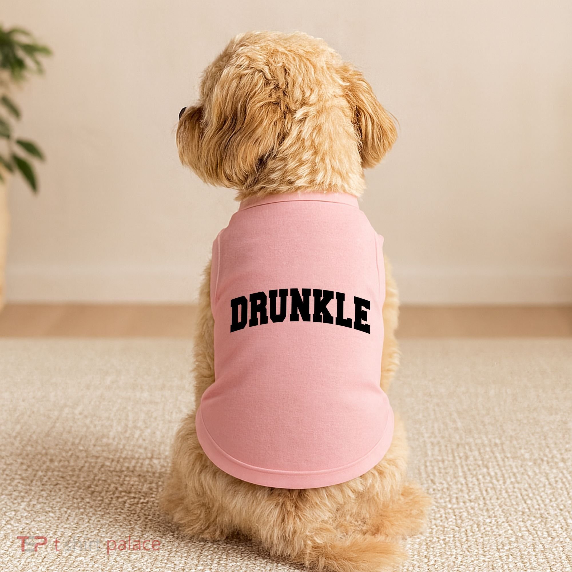 Drunkle Drunk Uncle Gift Funny FatherS Day Doggie Tank