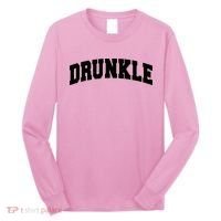 Drunkle Drunk Uncle Gift Funny FatherS Day Long Sleeve Shirt thumb 0