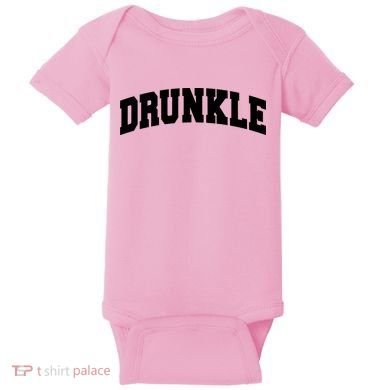 Drunkle Drunk Uncle Gift Funny FatherS Day Baby Bodysuit