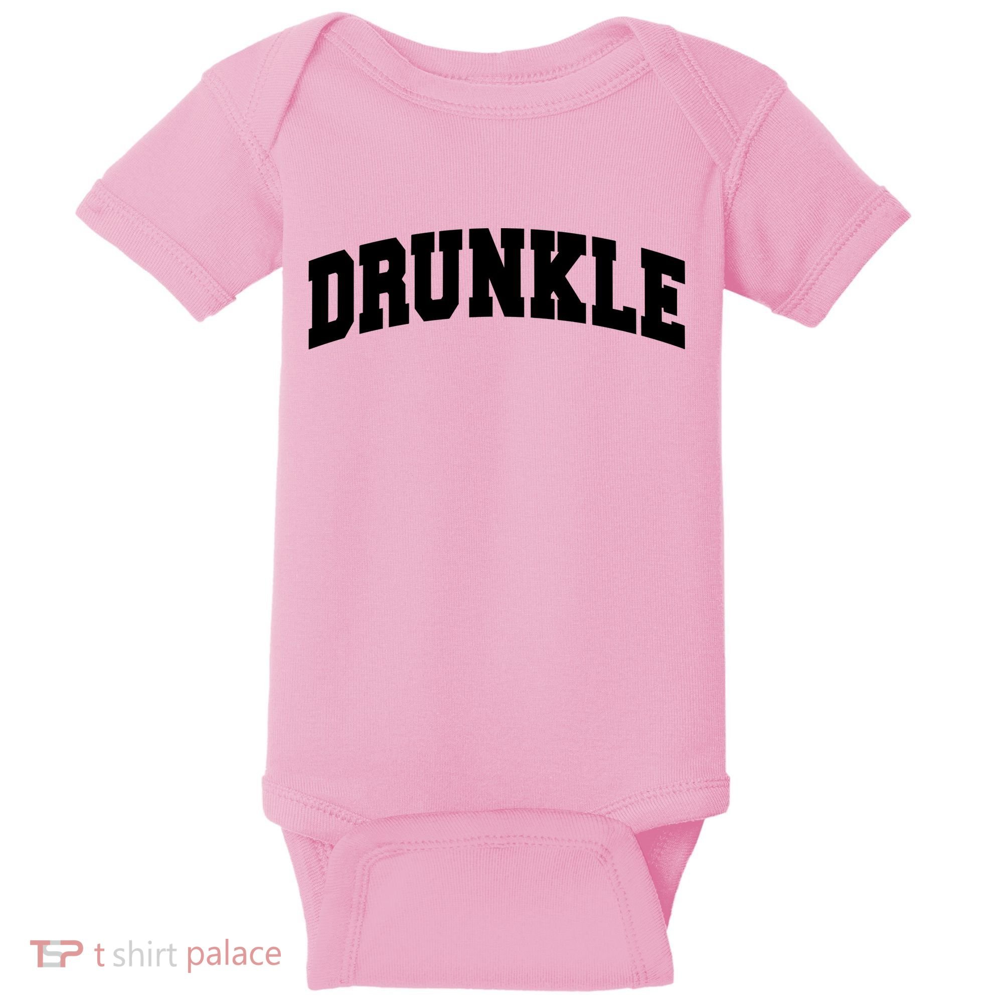 Drunkle Drunk Uncle Gift Funny FatherS Day Baby Bodysuit