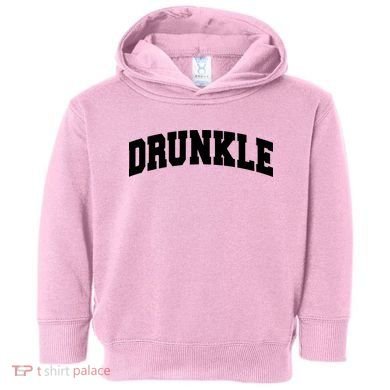 Drunkle Drunk Uncle Gift Funny FatherS Day Toddler Hoodie