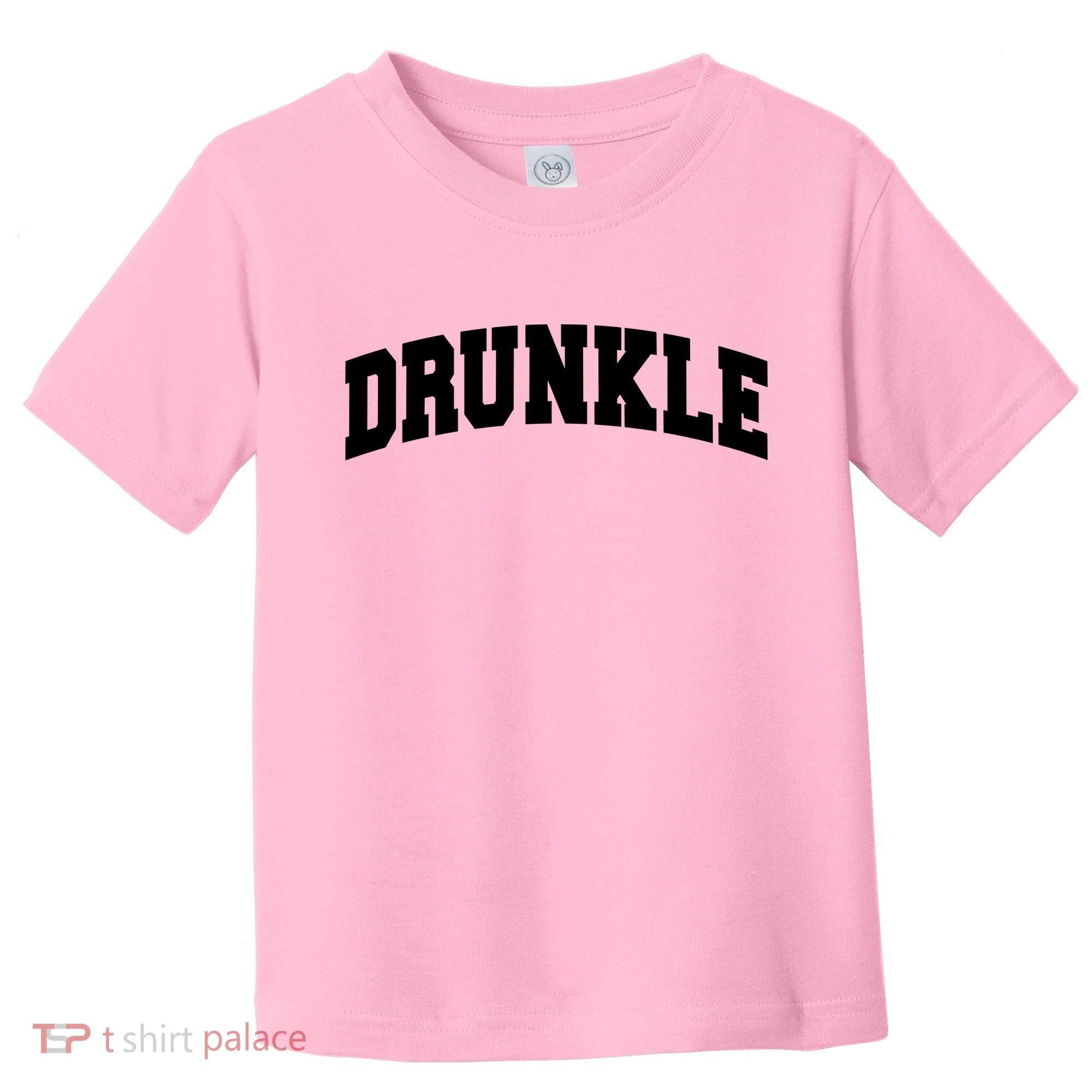 Drunkle Drunk Uncle Gift Funny FatherS Day Toddler T-Shirt