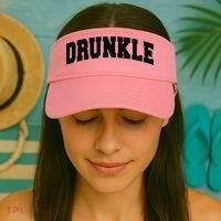 Drunkle Drunk Uncle Gift Funny FatherS Day Visor thumb 2