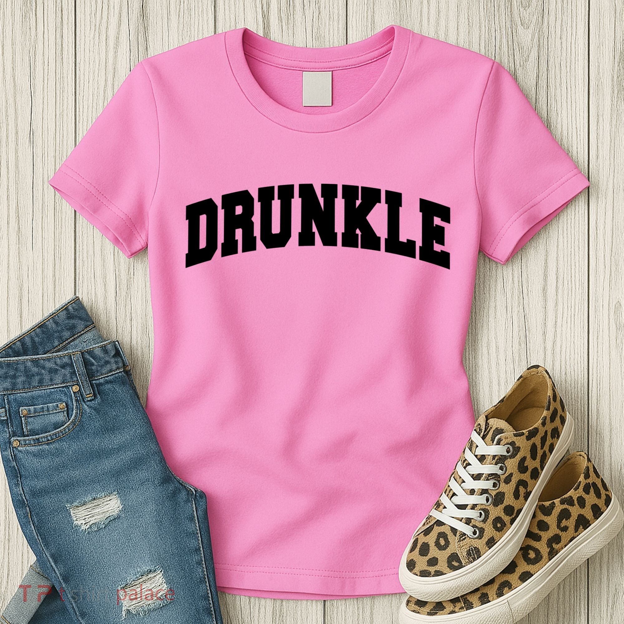 Drunkle Drunk Uncle Gift Funny FatherS Day Women's T-Shirt
