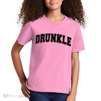 Drunkle Drunk Uncle Gift Funny FatherS Day Kids T-Shirt thumb 2