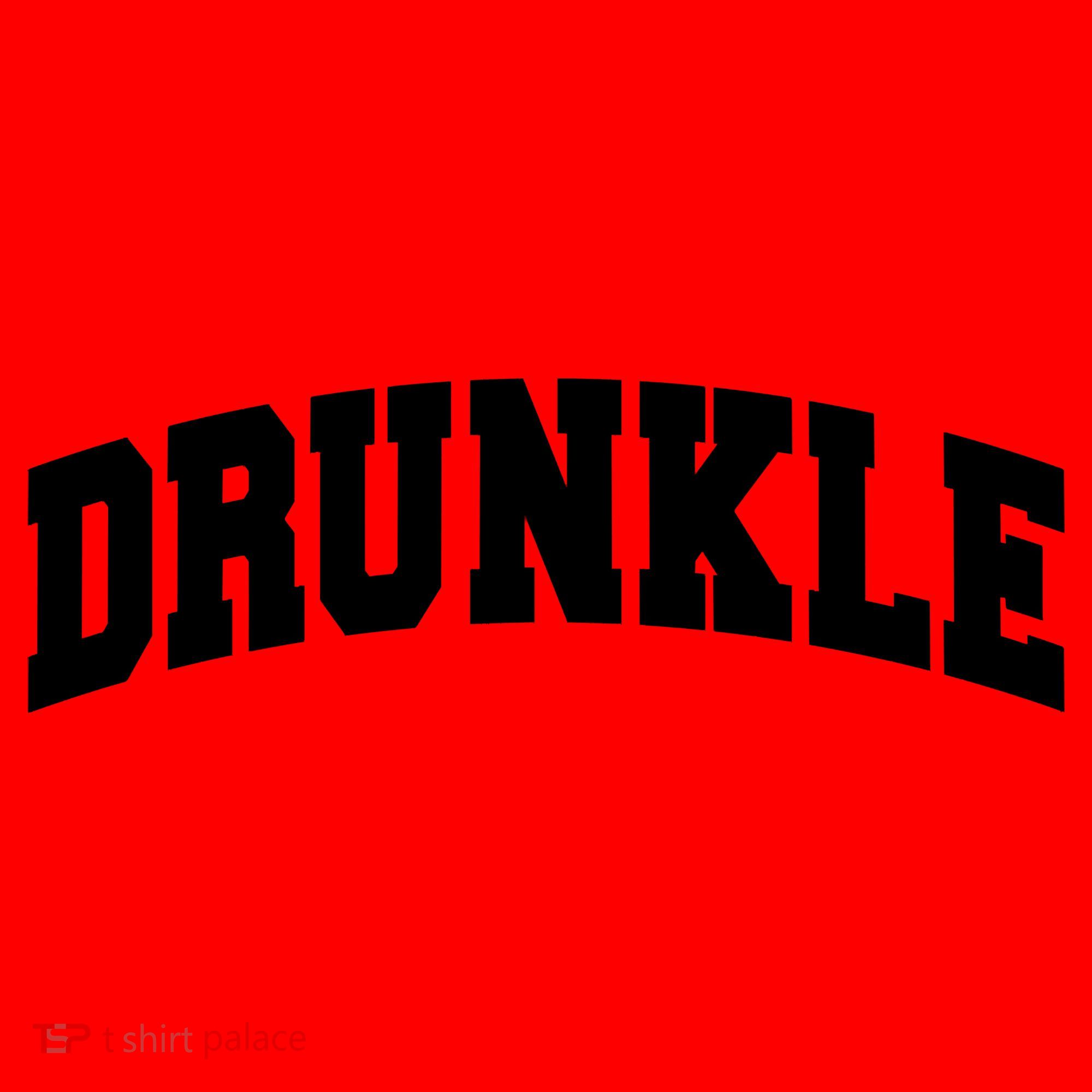 Drunkle Drunk Uncle Gift Funny FatherS Day Santa Hat