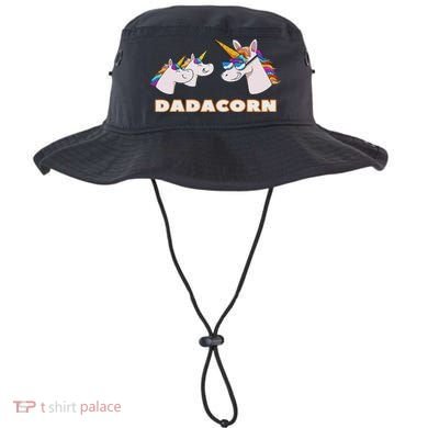 Dadacorn Daddy Unicorn 2 Children Father's Day Dad Bucket Hat