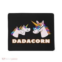 Dadacorn Daddy Unicorn 2 Children Father's Day Dad Mousepad thumb 0
