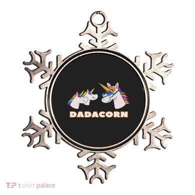 Dadacorn Daddy Unicorn 2 Children Father's Day Dad Ornament