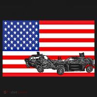 Demolition Derby Usa American Flag Car Racer 4th Of July Gift Women's Hoodie thumb 2