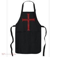Distressed Deus Vult Knights Templar Cross Crusader Apron thumb 0